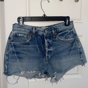 Agolde Jean Shorts